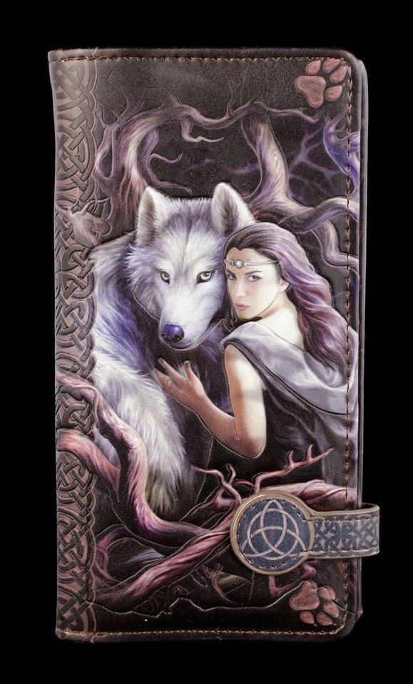 Figuren Shop GmbH Geldbörse Geldbörse mit Wolf - Soul Bond - geprägt - Anne Stokes Fantasy von Figuren Shop GmbH