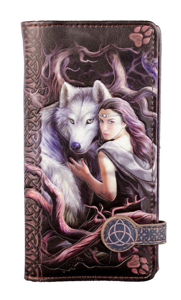 Figuren Shop GmbH Geldbörse Geldbörse mit Wolf - Soul Bond - geprägt - Anne Stokes Fantasy von Figuren Shop GmbH