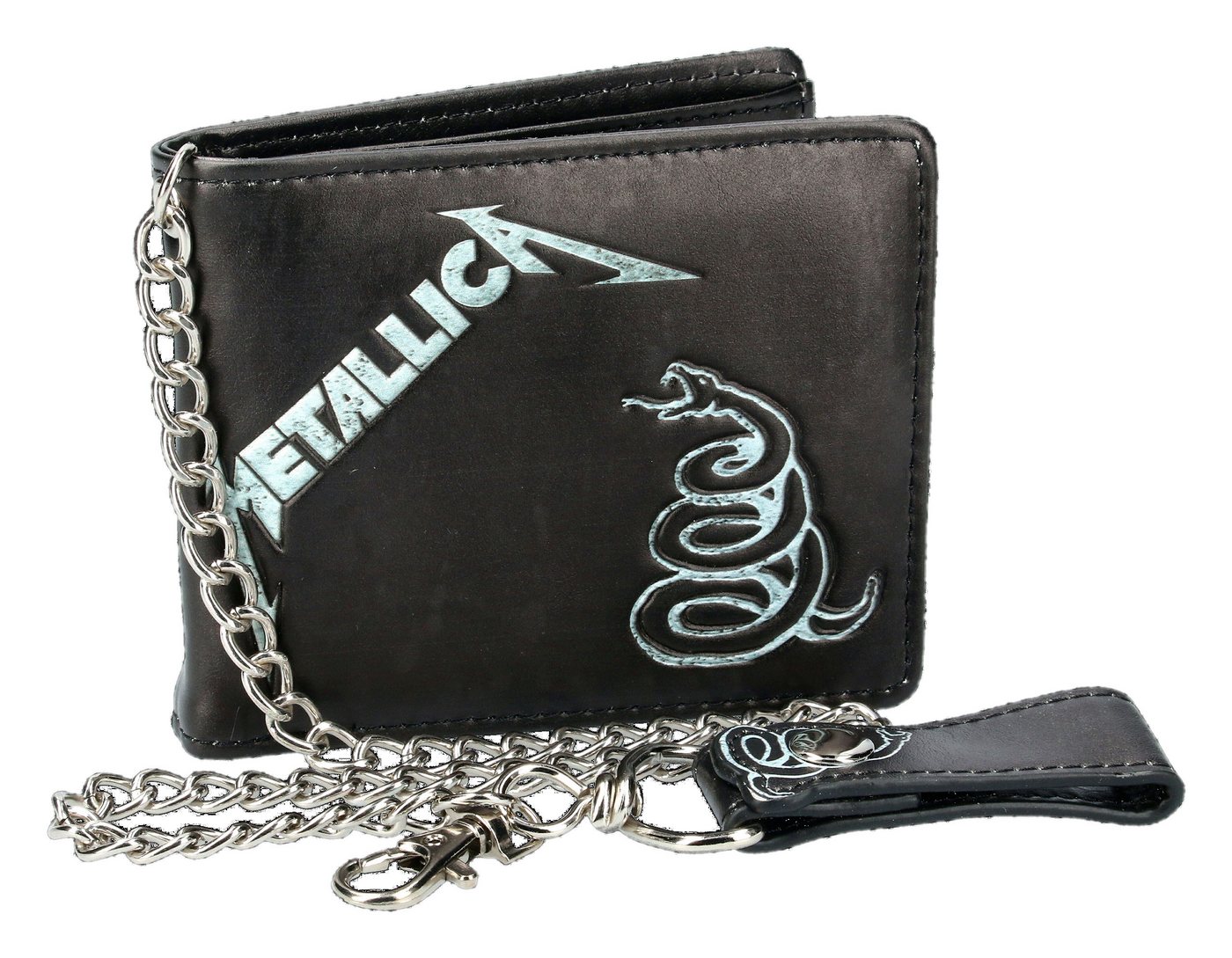 Figuren Shop GmbH Geldbörse Metallica Geldbeutel - Black Album - offizielles Merchandise Geldbörse von Figuren Shop GmbH