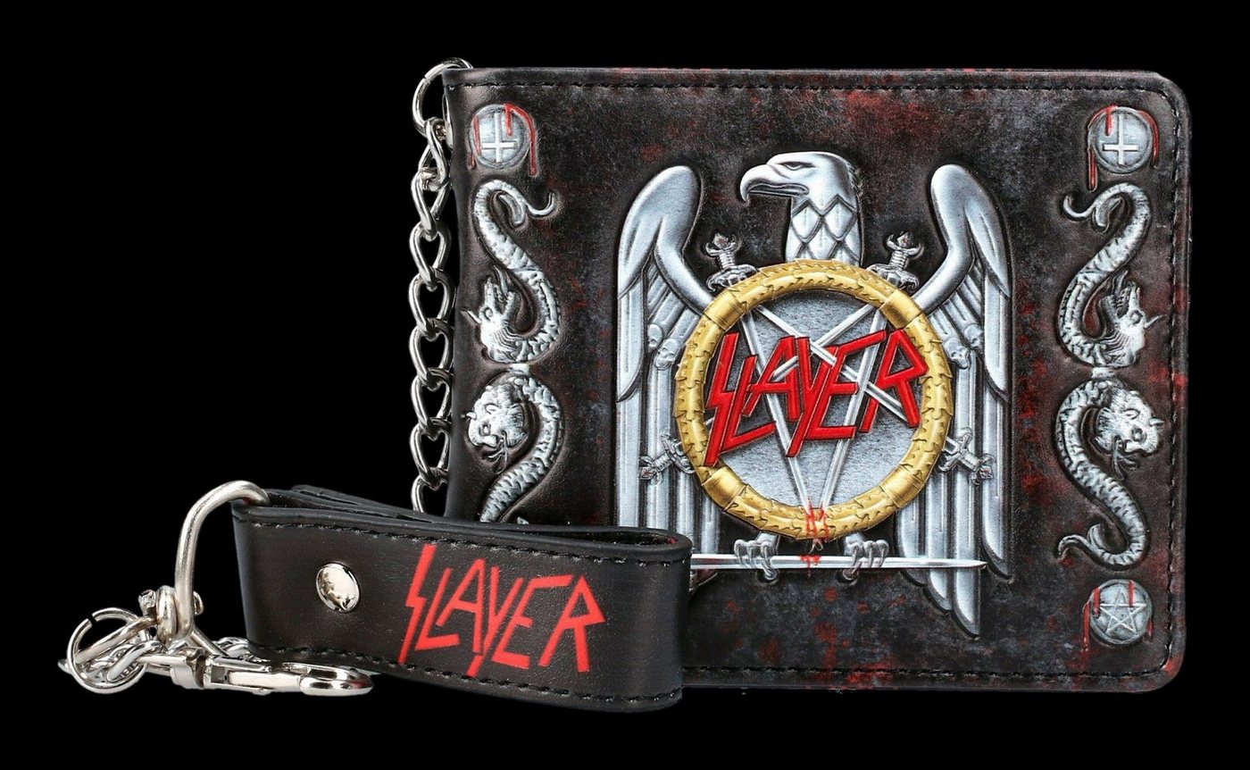 Figuren Shop GmbH Geldbörse Slayer Geldbeutel - Adler Logo - Merchandise von Figuren Shop GmbH