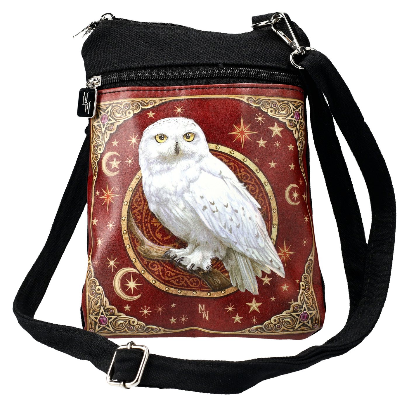 Figuren Shop GmbH Schultertasche Schultertasche Eule - Magical Flight - Nemesis Now - Fantasy Tasche von Figuren Shop GmbH