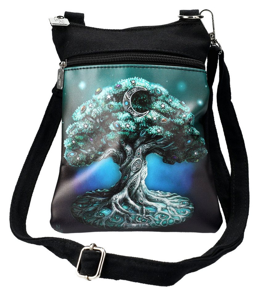 Figuren Shop GmbH Schultertasche Schultertasche - Tree of Life - Nemesis Now - Fantasy Umhängetasche von Figuren Shop GmbH