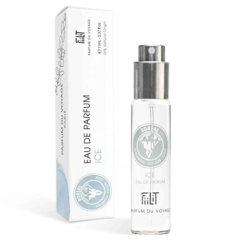 Eau de Parfum Natural Ice Boréal, 11 ml, FiiLiT parfum du voyage – gemischt – Spray – frisch Bernstein von FiiLiT parfum du voyage