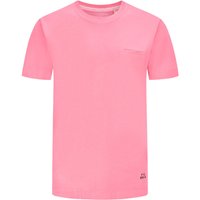 Fil Noir Softes T-Shirt in Jersey-Qualität mit Brusttasche von Fil Noir