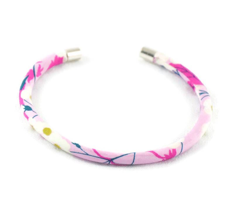 Armreif „Mitsi" Aus Liberty-Blassrosa von FilGoodCreations