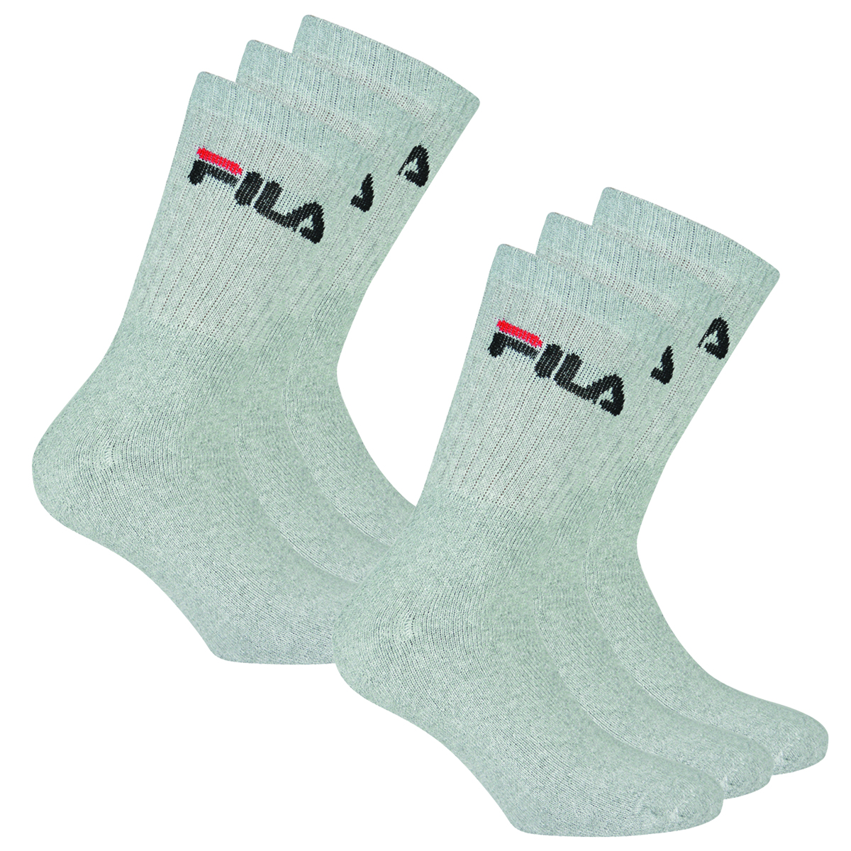 6 Paar Fila Herren Sportsocken Tennissocken Socken F9505 von Fila