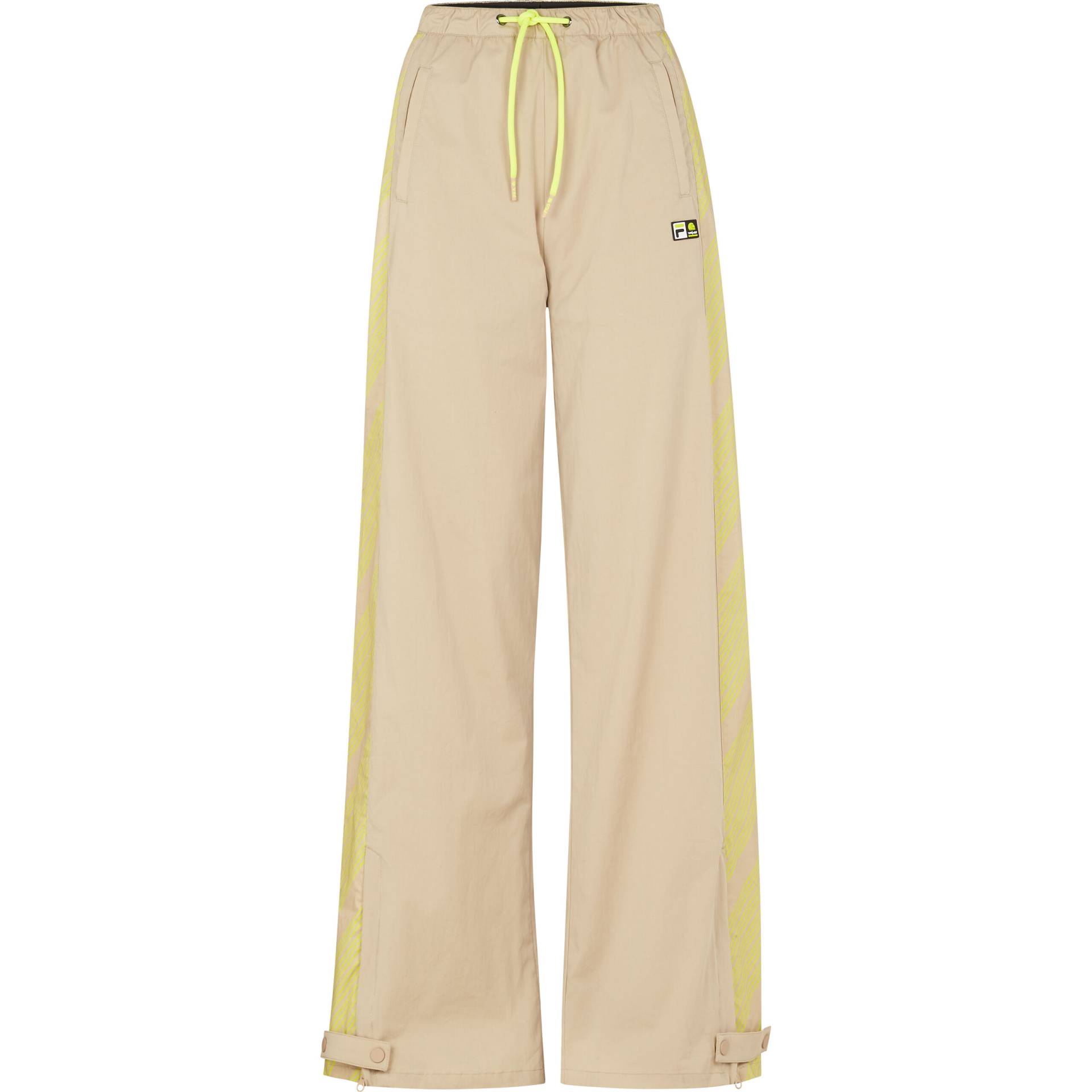 FILA C18 Wide Damen Textilhose beige L Damen von Fila