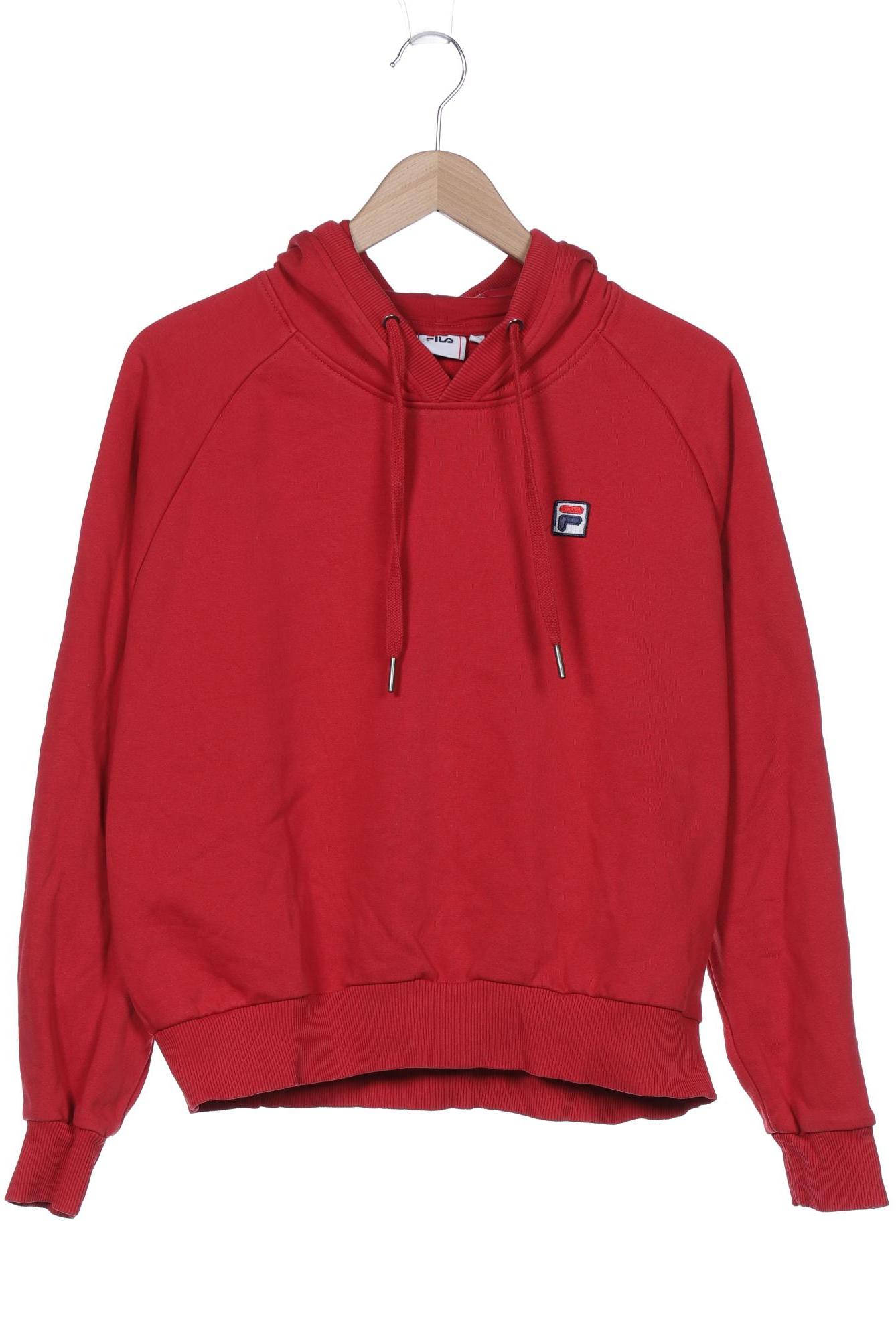 FILA Damen Kapuzenpullover, rot von Fila