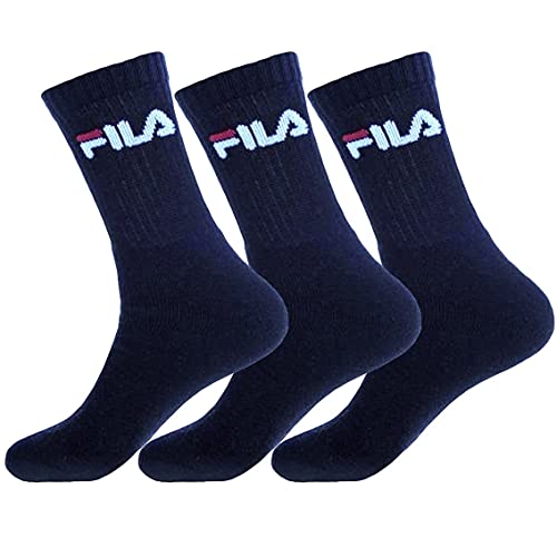 Fila Herren Socken 3-Pack Blau 39-42 von Fila