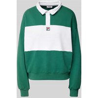 FILA Poloshirt mit Label-Stitching Modell 'LANGOGNE' in Gruen, Größe L FILA Poloshirt mit Label-Stitching Modell 'LANGOGNE' in Gruen, Größe L von Fila