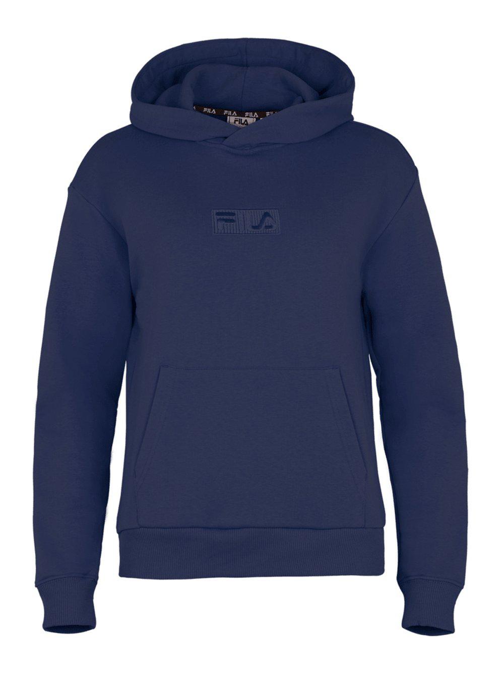 FILA Sweatshirt Damen Baumwolle Kapuze, blau von Fila