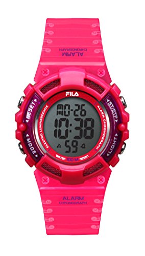 FILA Unisex-Armbanduhr Digital Quarz 38-097-003 FILACTIVE Rot Rosa Plastik von FILA