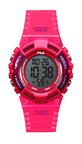 FILA Unisex-Armbanduhr Digital Quarz 38-097-003 FILACTIVE Rot Rosa Plastik von FILA
