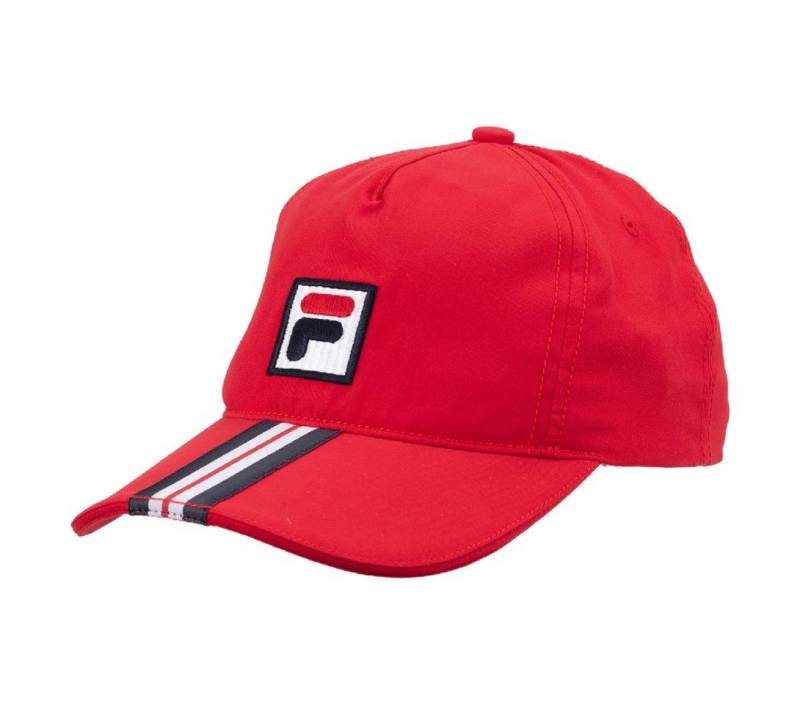 Fila Baseball Cap Bobby Stripes (100% Polyester) rot - 1 Stück von Fila