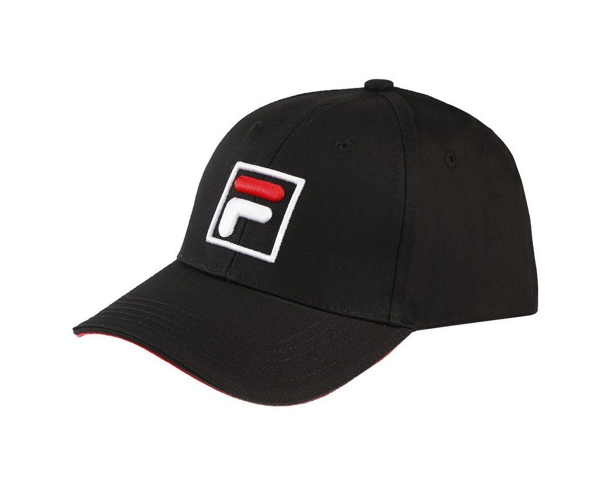 Fila Baseball Cap F-Box Logo Forze (Baumwolle) verstellbar schwarz - 1 Stück von Fila