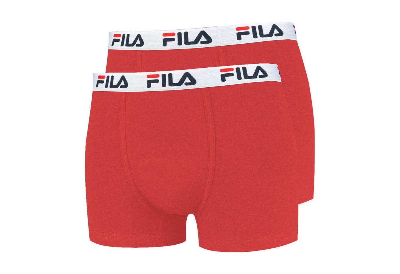 Fila Boxer Herren Boxershort 2er Pack Baumwollmischung (Packung, 2er Pack) von Fila