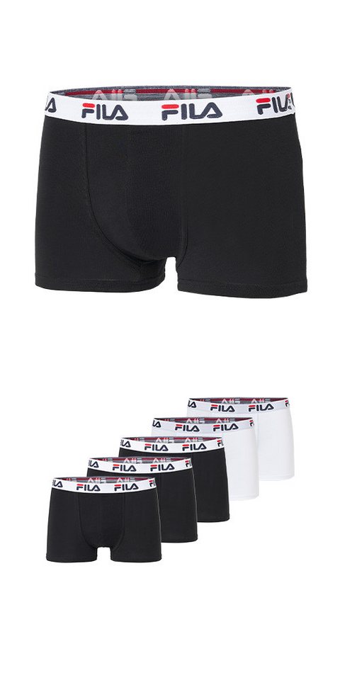 Fila Boxer MAN BOXER SHORTS (5er Pack) mit Logobund von Fila