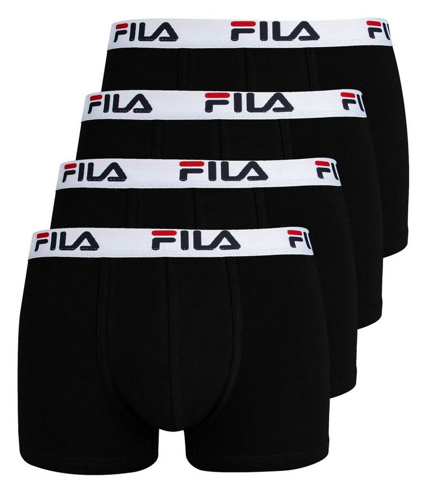 Fila Boxer Man Boxer (4-St., 4er Set) mit Markenschriftzügen auf dem Komfortbund von Fila