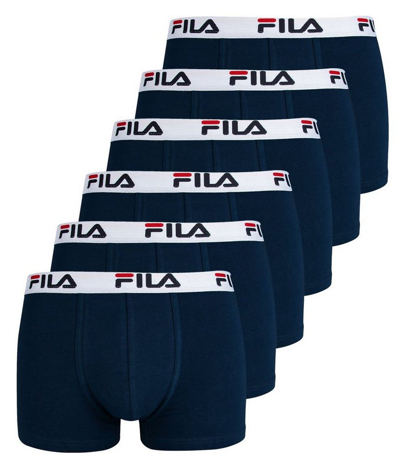 Fila Boxer Man Boxer (6-St., 6er Set) mit Markenschriftzügen auf dem Komfortbund von Fila