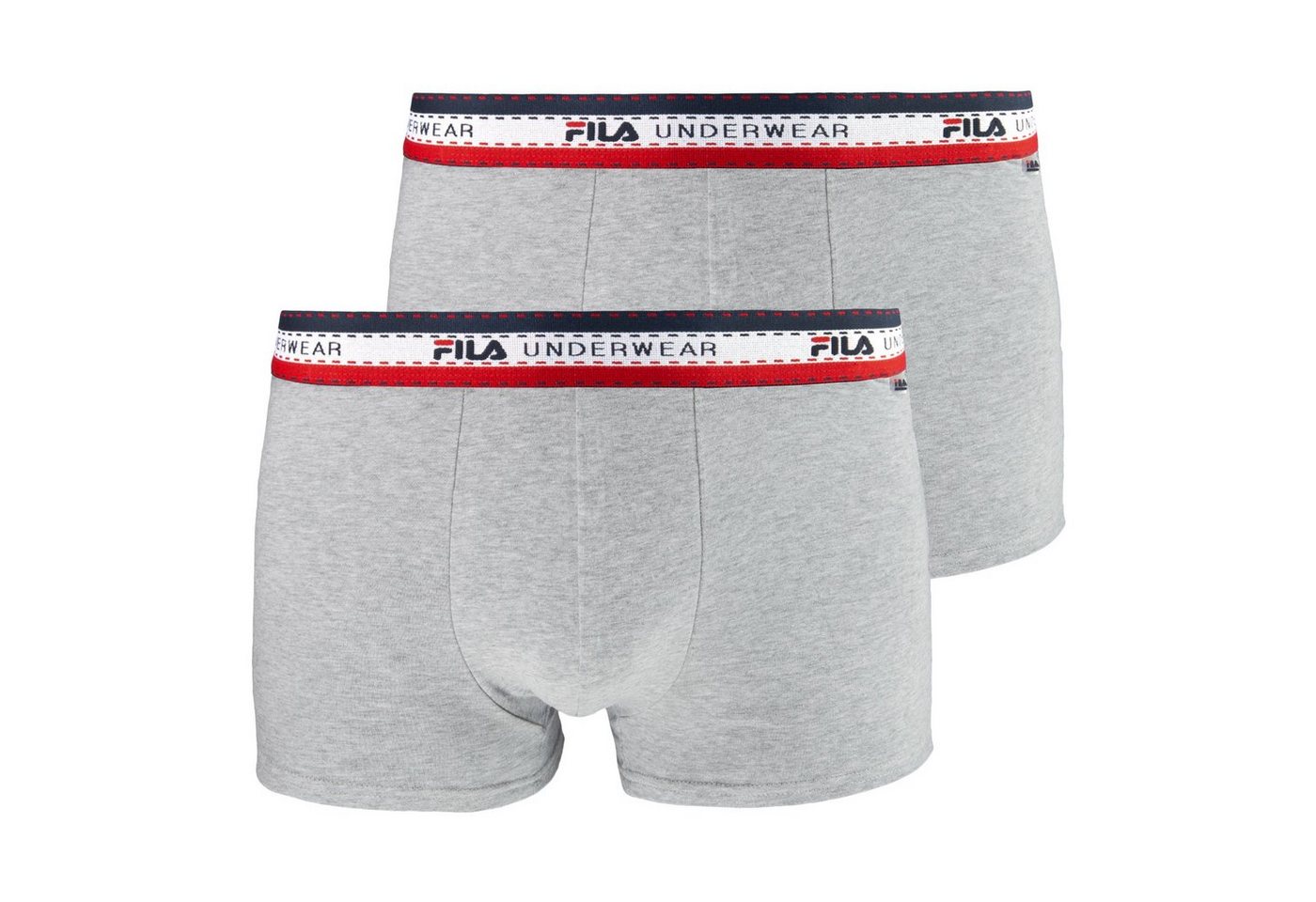 Fila Boxer Underwear Pants (2-St., 2er Pack) mit farbig gestreiftem Komfortbund von Fila