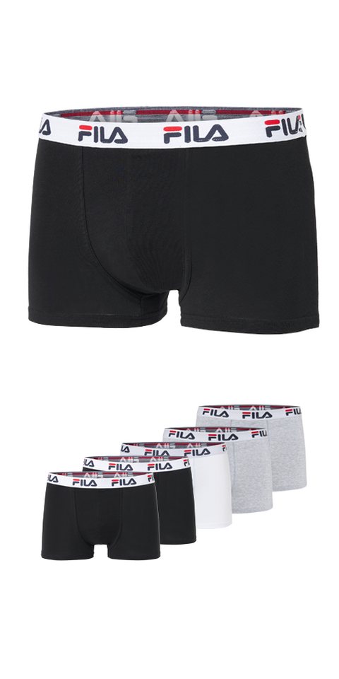 Fila Boxer MAN BOXER SHORTS (5er Pack) mit Logobund von Fila
