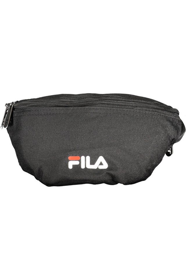 Fila Businesstasche, Stylische schwarze Gürteltasche für Herren mit Logo und Außentasche von Fila