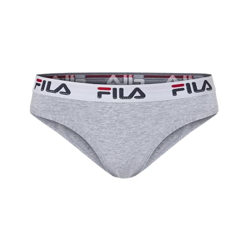 FILA Damen 2-Pack Urban Brief Fu6043 Hipster, Grau (Grey 400), XL (2er Pack) von FILA