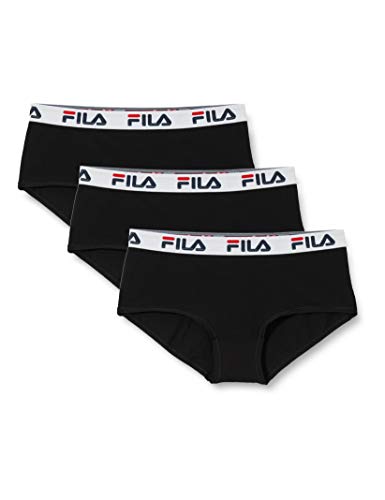 FILA Unterhosen Damen Anti-Reizung, Unterwäsche Frauen, Bewegungsfreiheit, Stretch (3er Pack) von FILA