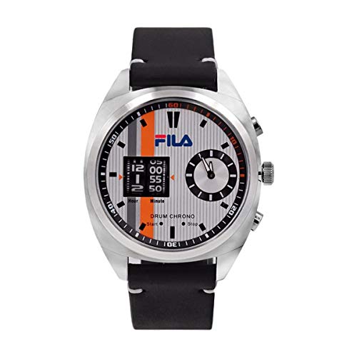 Fila Herren Uhr Armbanduhr Drum Roller 38-844-003 Leder von FILA