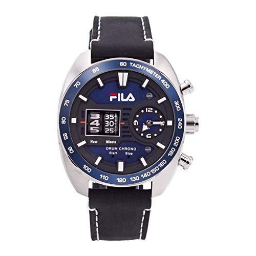 Fila Herren Uhr Armbanduhr Drum Roller 38-846-004 Leder von FILA