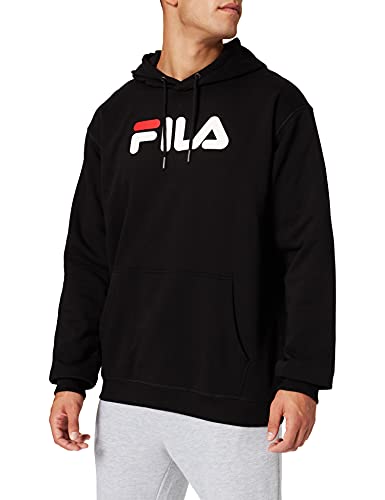 FILA Unisex CLASSIC PURE Hoody,black,XL von FILA