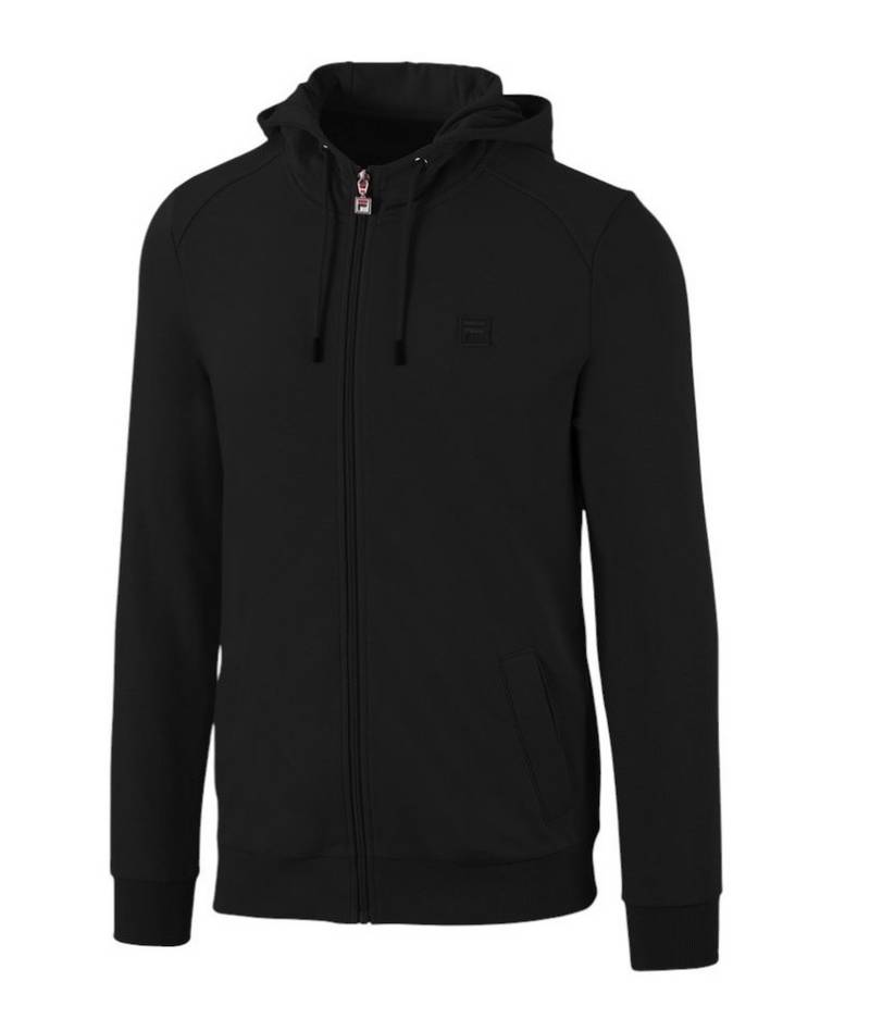 Fila Kapuzenpullover Kapuzenjacke Robin Full Zip (Sweatjacke, Baumwolle) schwarz Herren von Fila