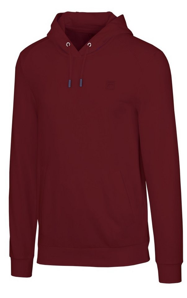 Fila Kapuzenpullover Roy Hoody - weinrot von Fila