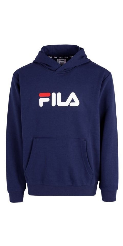Fila Kapuzenpullover Sande Classic Logo Hoody (Baumwolle) dunkelblau Kinder von Fila