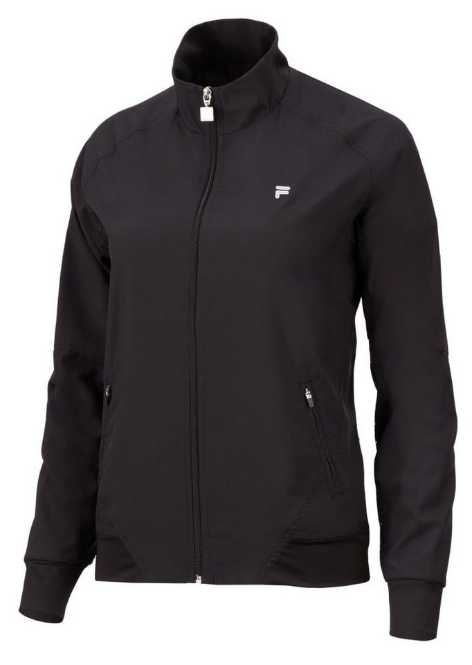 Fila Kapuzenpullover Tennisjacke Asta (100% Polyester) schwarz Damen von Fila
