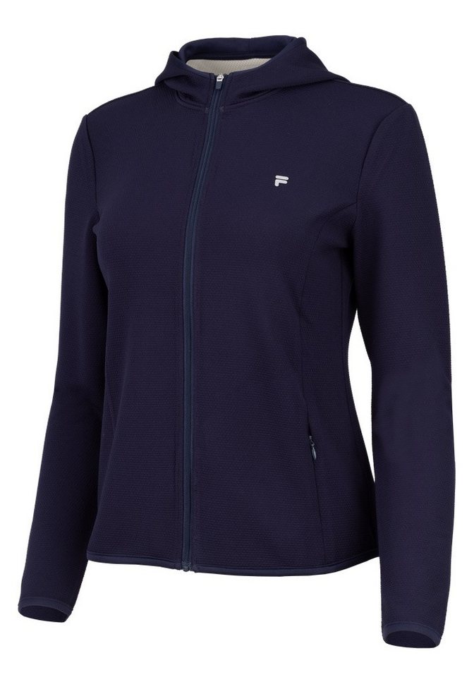 Fila Kapuzenpullover Tennisjacke Jeani mit Kapuze navyblau Damen von Fila