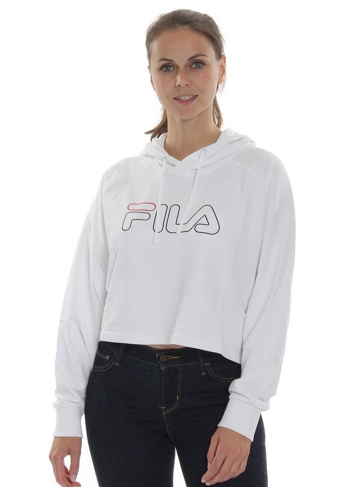 Fila Kapuzensweatshirt Fila Kapuzenpullover Damen JANA HOODY 683310 Weiß M67 Bright White von Fila