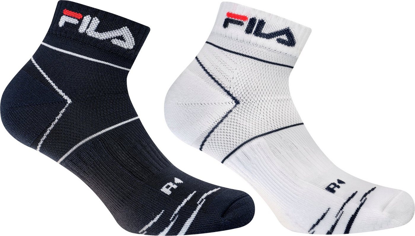 Fila Kurzsocken (2-Paar) mit Logoschriftzug von Fila