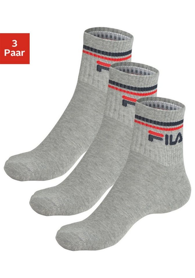 Fila Kurzsocken (3-Paar) von Fila