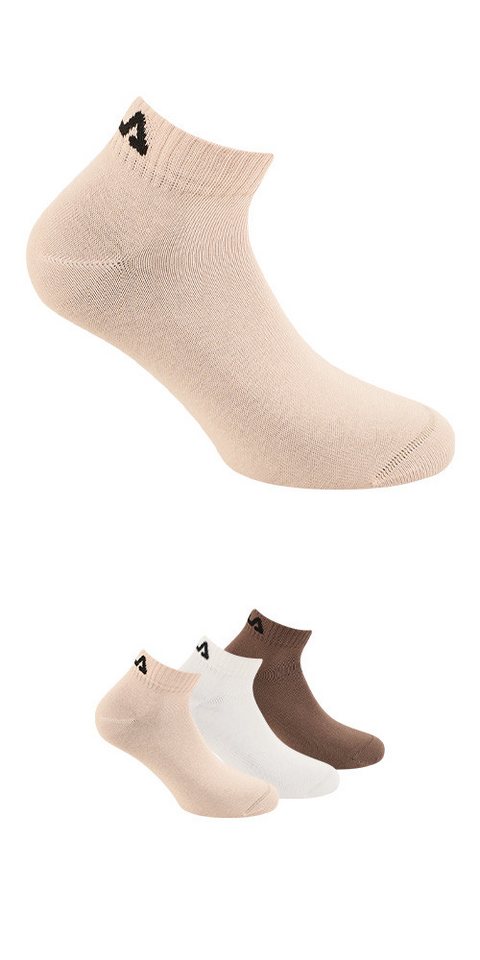 Fila Kurzsocken UNISEX INVISIBLE PLAIN SOCKS (3-Paar) mit Logostickerei von Fila