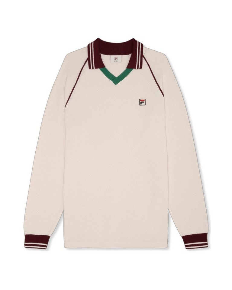 Fila Langarmshirt Freizeit Molinazzo Polo Sweater beige Herren von Fila