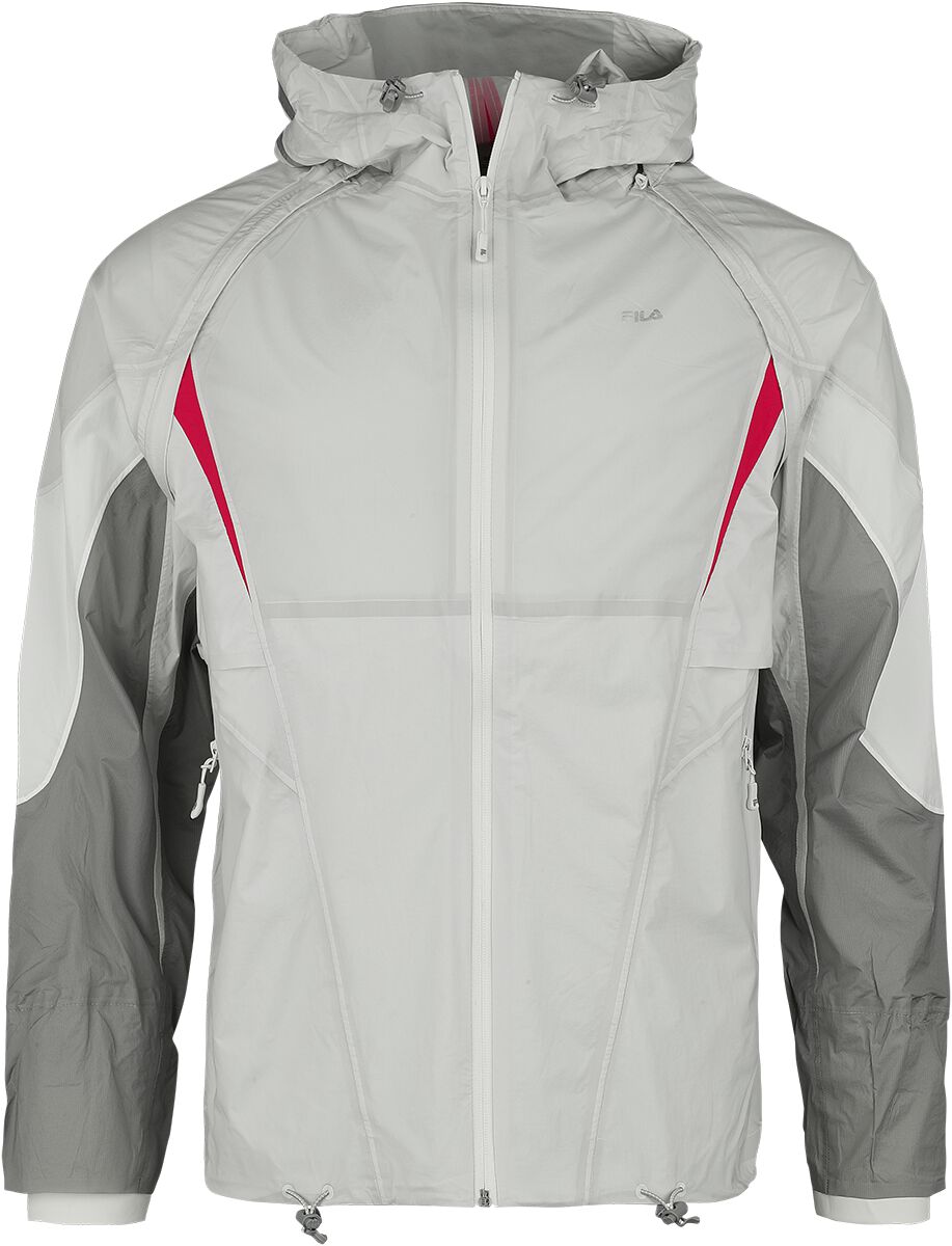 Fila S4 TRANSFORMABLE WINDBREAKER Windbreaker altweiß grau in L von Fila