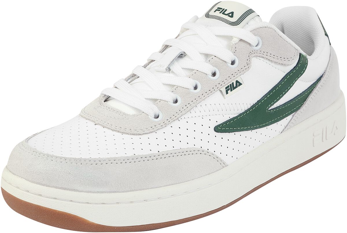 Fila Schnürschuh - SEVARO S - EU43 bis EU45 - für Männer - Größe EU45 - weiß/grün von Fila