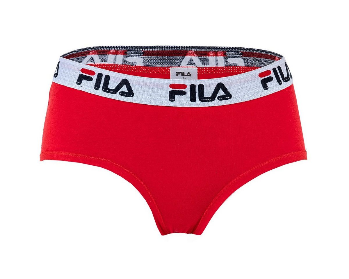 Fila Slip Damen Hipster Slip - Pants, Logo-Bund, Cotton von Fila