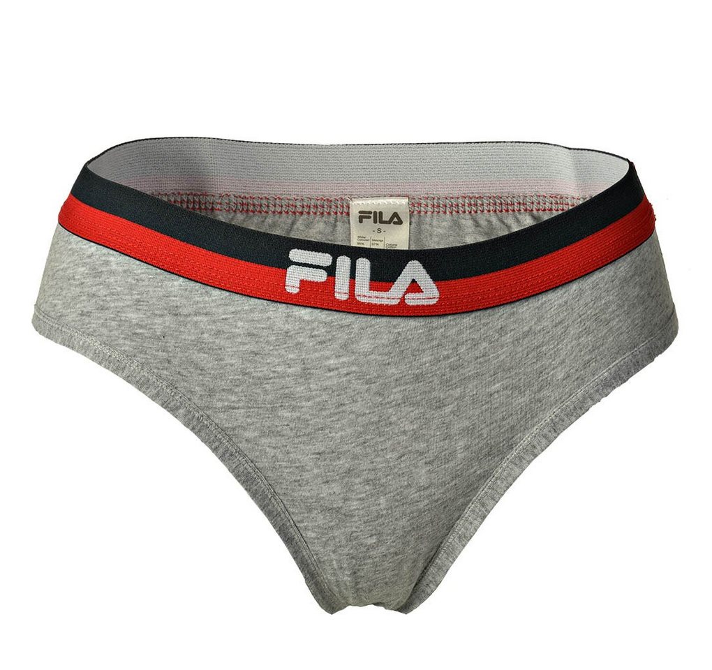 Fila Slip Damen Slip - Regular Waist Panties, Logo-Bund von Fila