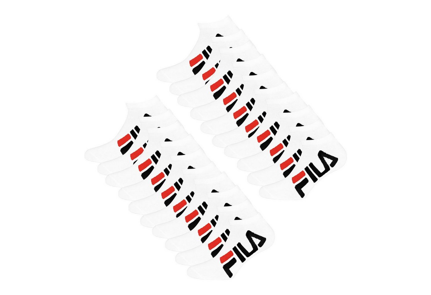 Fila Sneakersocken Calza Inivisible Socks (10-Paar) mit großem Markenschriftzug von Fila
