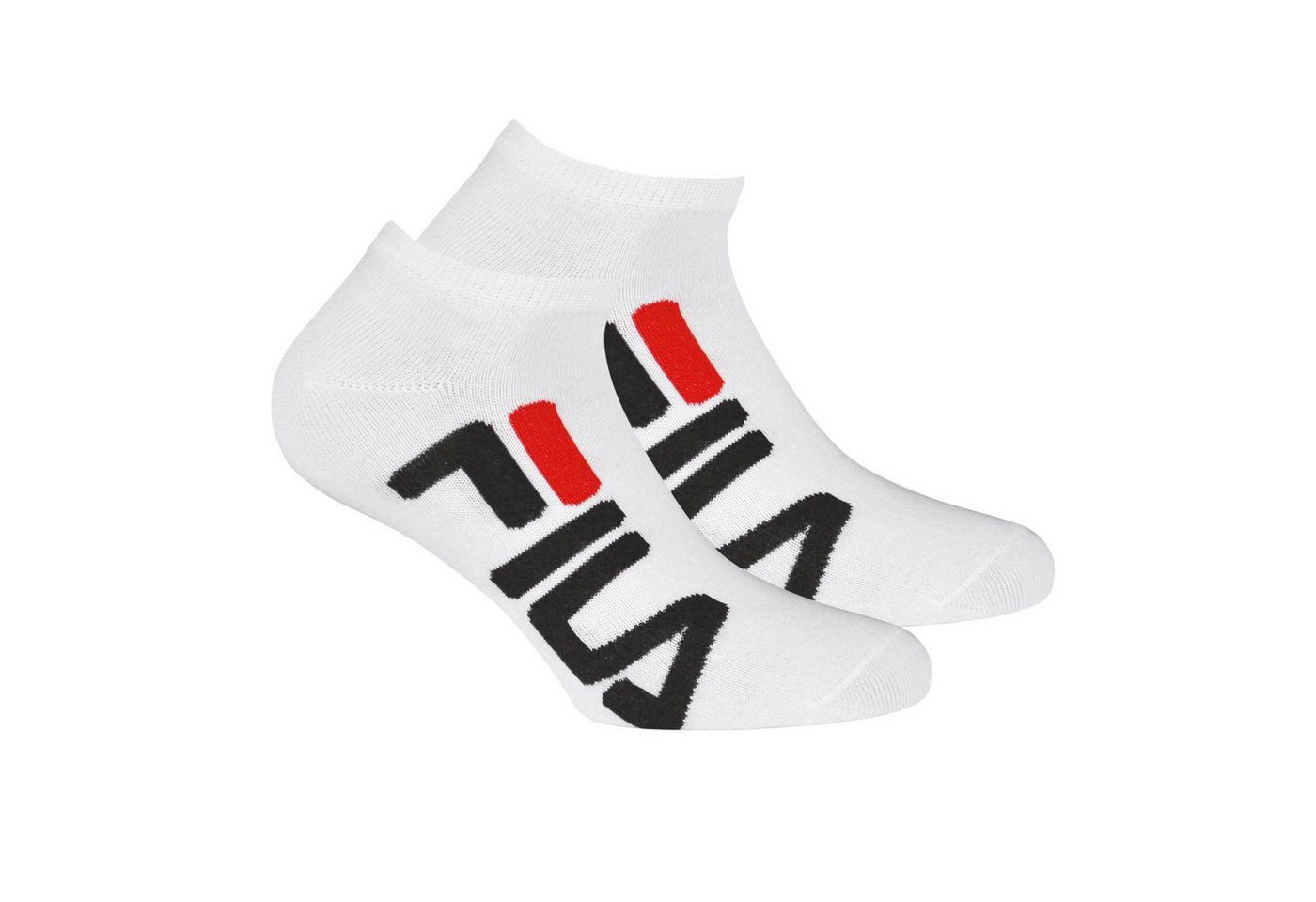 Fila Sneakersocken Unisex, 2 Paar Socken - Invisible Sneakers, Logo von Fila