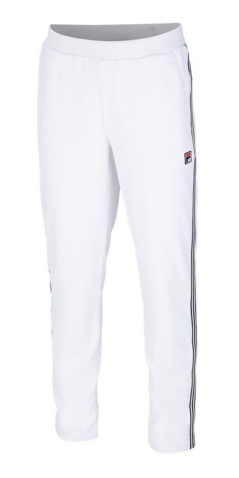 Fila Sporthose Tennishose Pant Daniel (3-Streifen) lang weiss Herren von Fila