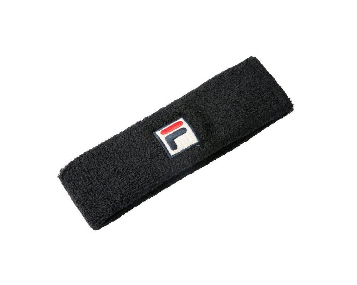 Fila Stirnband Flexby (Baumwolle) schwarz - 1 Stück von Fila