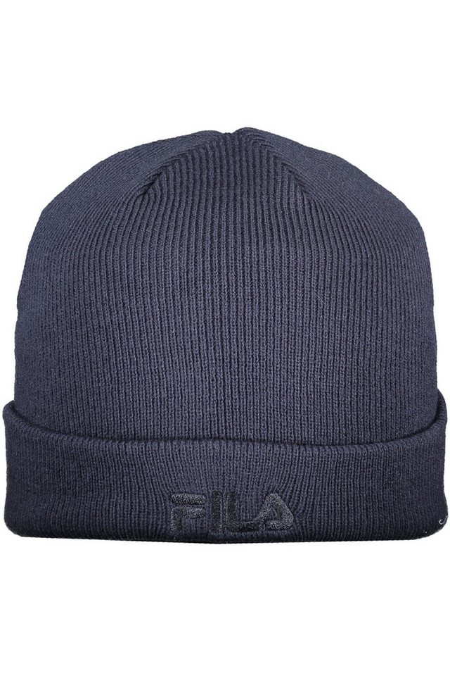 Fila Strickmütze Herren Mütze Blau mit Gesticktem Logo - Perfekt für Jeden Tag von Fila